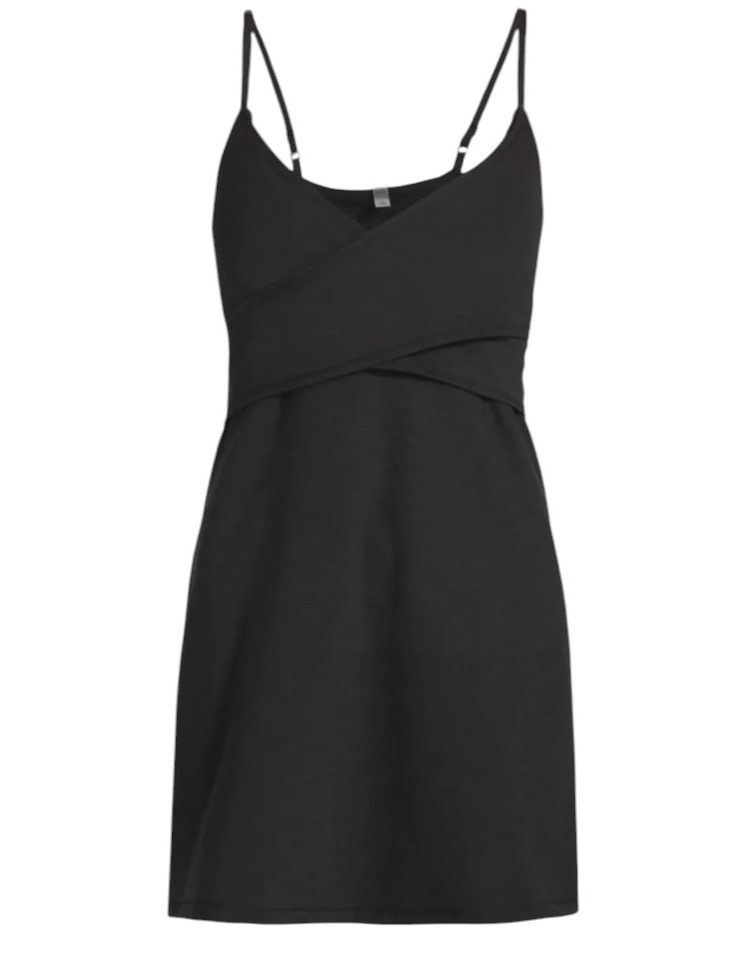 Beyond Yoga Heather Rib Skip Town Mini Dress Size Medium